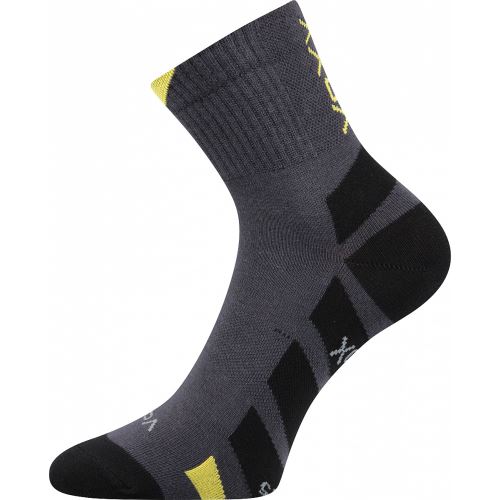 VoXX GASTL / Sportovní ponožky s elastickou bandáží - černá/zelená