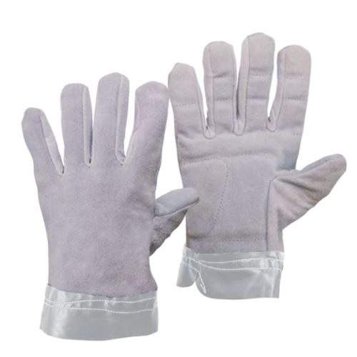 CXS TEMA / Celokožené rukavice - šedá 10