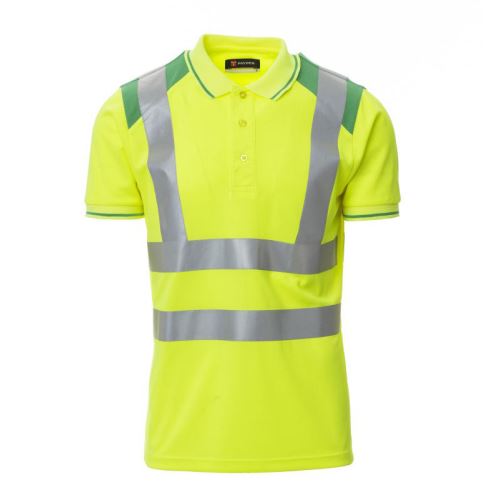 PAYPER GUARD+ FLUO 001028-0028 / Pánská dvoubarevná reflexní polokošile