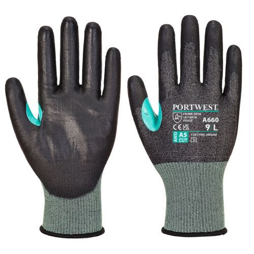 PORTWEST CT200 VHR18 PU A660 / Neprořezné dotykové rukavice, úroveň E