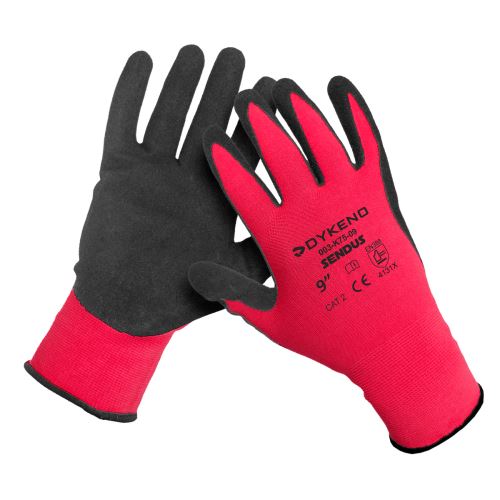 DYKENO SENDUS 003-K75 / Povrstvené textilní rukavice