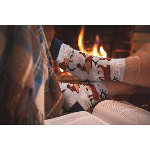 LONKA DAMERRYK / Dětské vánoční ponožky