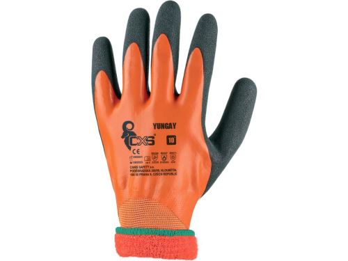 CXS YUNGAY / Zimní rukavice máčené v latexu