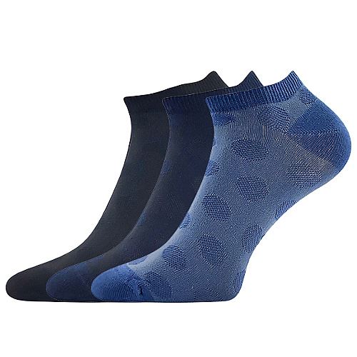 LONKA JASMINA / Dámské tenké puntíkaté ponožky
