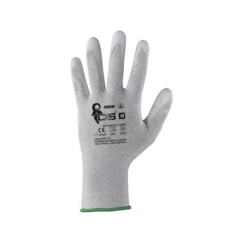 CXS ADGARA / Antistatické povrstvené rukavice, ESD