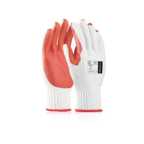 ARDON RANDY / Máčené rukavice - bílá 10