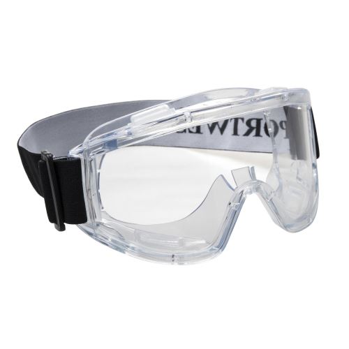 PORTWEST CHALLENGER PW22 / Bezpečnostní brýle, UV ochrana - čirá
