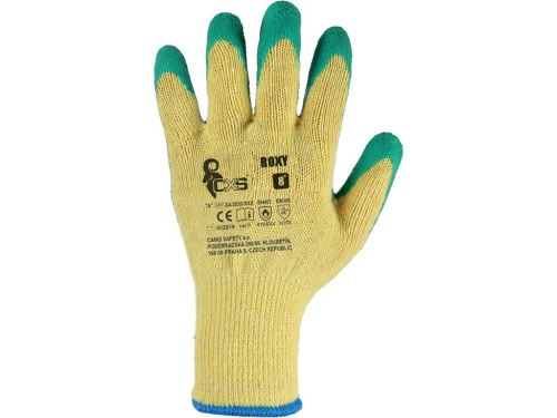 CXS ROXY / Textilní rukavice máčené v latexu