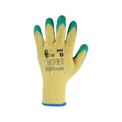 CXS ROXY / Textilní rukavice máčené v latexu
