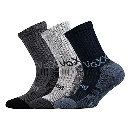 VoXX BOMBERIK / Dětské bambusové silné sportovní ponožky