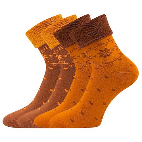 LONKA FROTANA / Dámské teplé celofroté ponožky