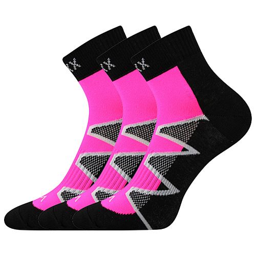VoXX MONSA / Sporotvní neonové ponožky, extra prodyšné