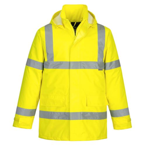 PORTWEST HI-VIS ECO EC60 / Zateplená reflexní ECO bunda