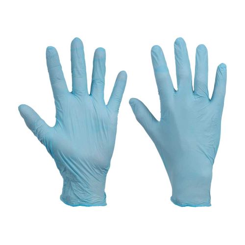 DERMIK GLOVES NA35 / Jednorázové nitrilové nepudrované rukavice (100 ks/box)