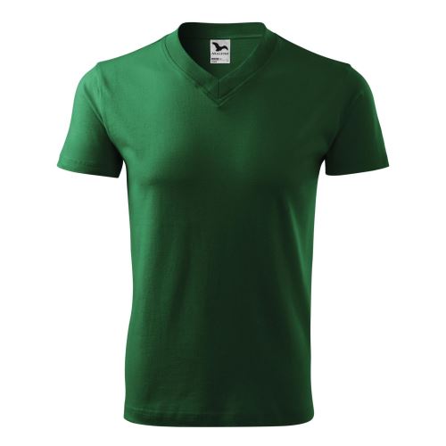 MALFINI V-NECK 102 / Unisex tričko s výstřihem "V"