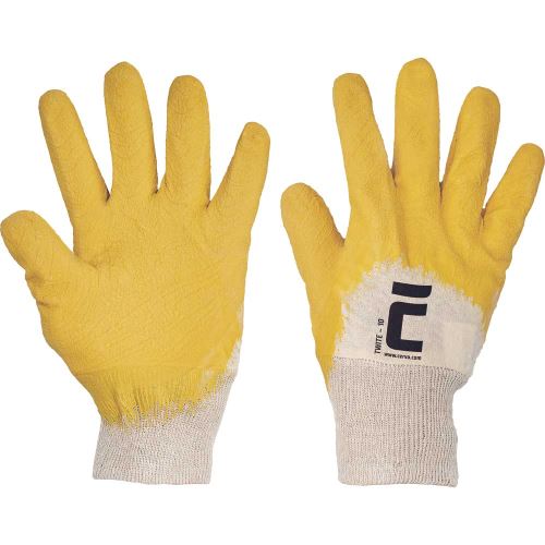 CERVA TWITE / Máčené rukavice, latex