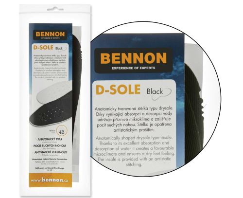 BENNON D-SOLE INSOLE / Tvarovaná stélka bot