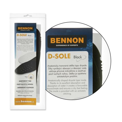 BENNON D-SOLE INSOLE / Tvarovaná stélka bot