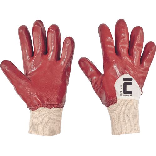 CERVA REDPOLL / Polomáčené rukavice v PVC