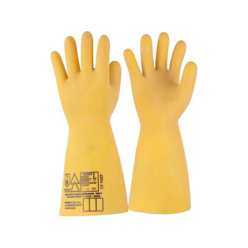 CANIS ELECTROSOFT (ELSEC2,5) 500 V / Dielektrické rukavice - žlutá 11
