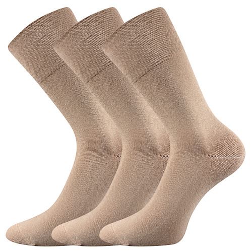 LONKA DIAGRAM / Jednobarevné klasické ponožky
