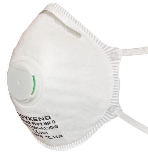 DYKENO 060-K02 / Mušlový respirátor FFP2 NR, s ventilkem