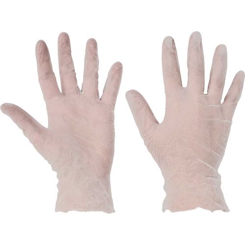 CERVA RAIL NON / Nepudrované vinylové rukavice (100 ks/box)
