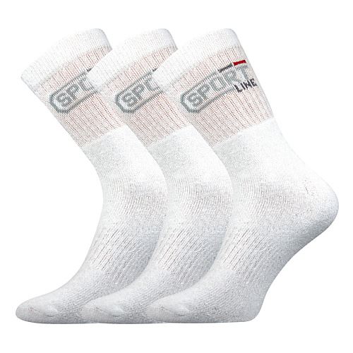 BOMA SPOT / Ponožky z recyklované bavlny, 3 páry v balení