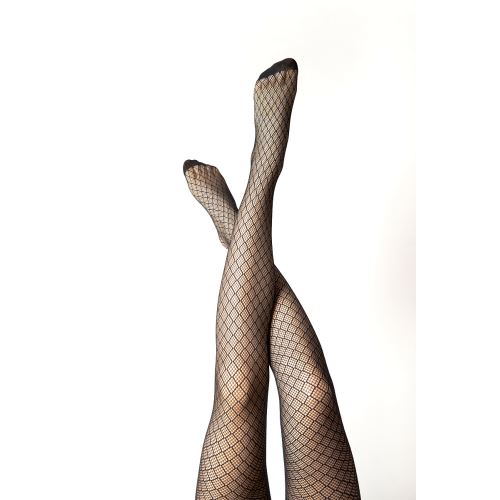 LADYB ARIANNA / Dámské pučocháčové kalhoty s geometrickým vzorem (silonky)