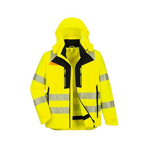 PORTWEST HI-VIS DX466 / Reflexní bunda 4v1