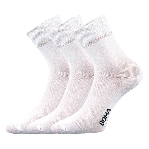 BOMA ZAZR / Jednobarevné ponožky z česané bavlny