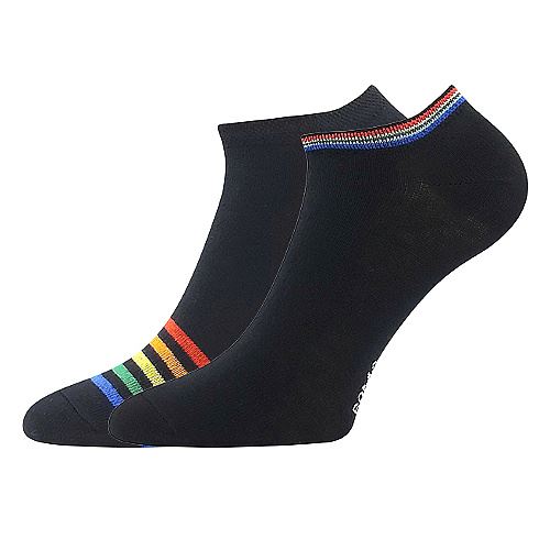 BOMA PIKI 74 / Dámské bavlněné ponožky s proužky