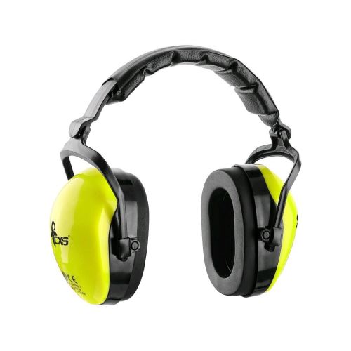 CXS EP109-56 / Mušlové chrániče sluchu - černá/fluorescenční žlutá