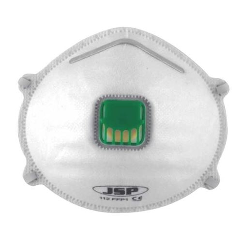 JSP OLYMPUS / Skládací respirátor FFP1 s ventilem (10 kusů/balení)