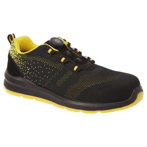 PORTWEST COMPOSITELITE WIRE LACE SAFETY TRAINER KNIT S1P FT08 / Bezpečnostní polobotka S1P