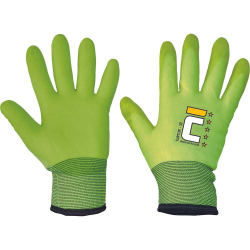 CERVA TURTUR / Zimní zateplené máčené rukavice