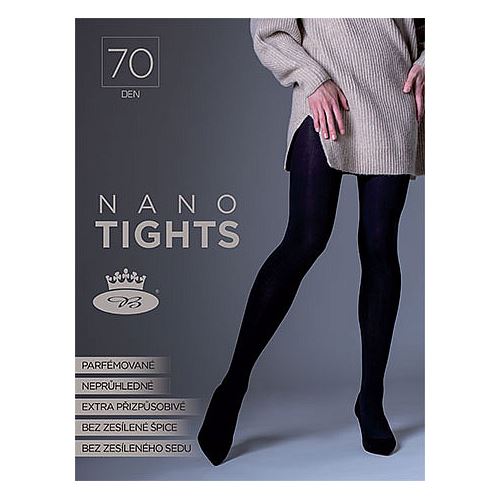 LADYB NANO TIGHTS 70 DEN / Dámské silné punčochové kalhoty (silonky)