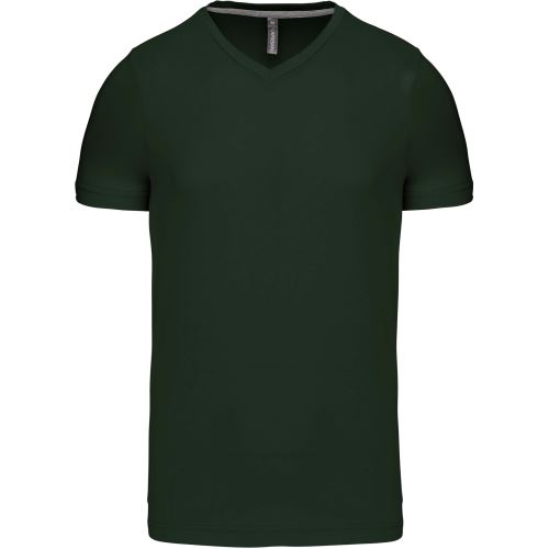 KARIBAN VINTAGE V-NECK K357 / Pánské tričko s krátkým rukávem