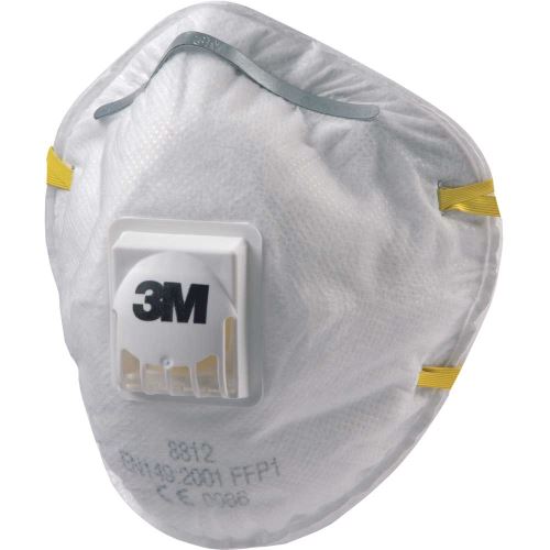 3M 8812 / Respirátor FFP1 mušlového tvaru s výdechovým ventilkem